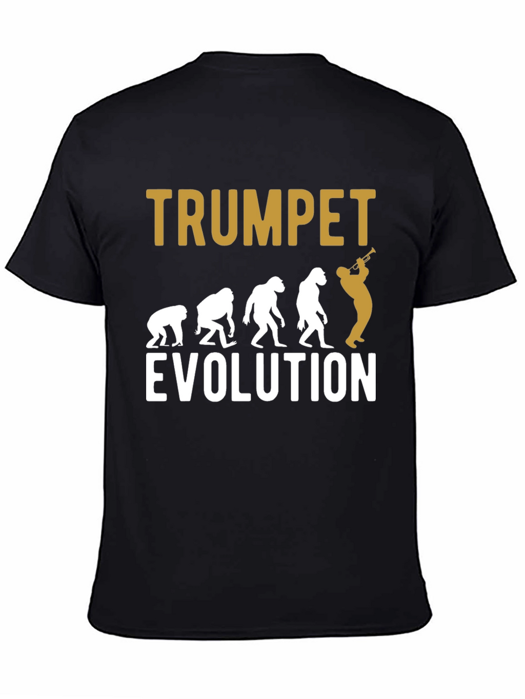 Trumpet Evolution T-Shirt | Musician Gift