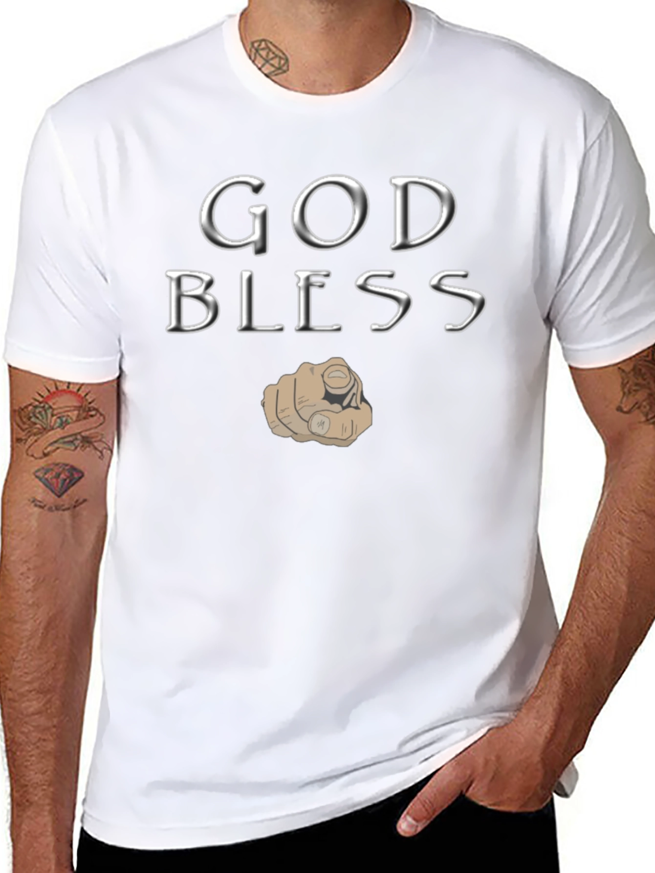 God Bless You T-Shirt - Christian Apparel