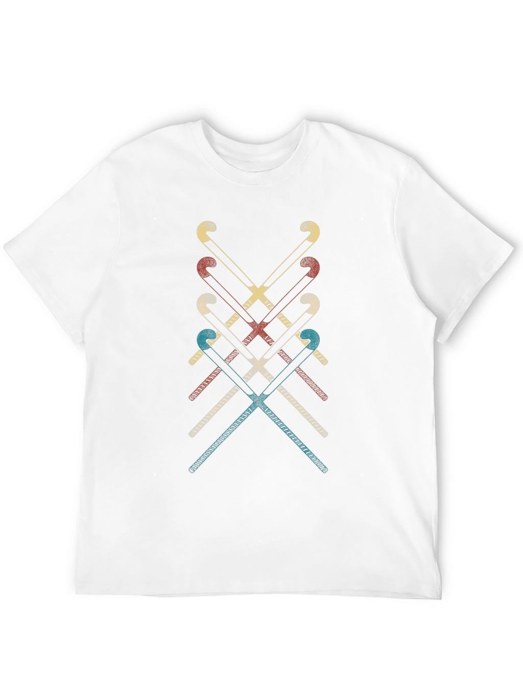 Retro Hockey Sticks Graphic Tee