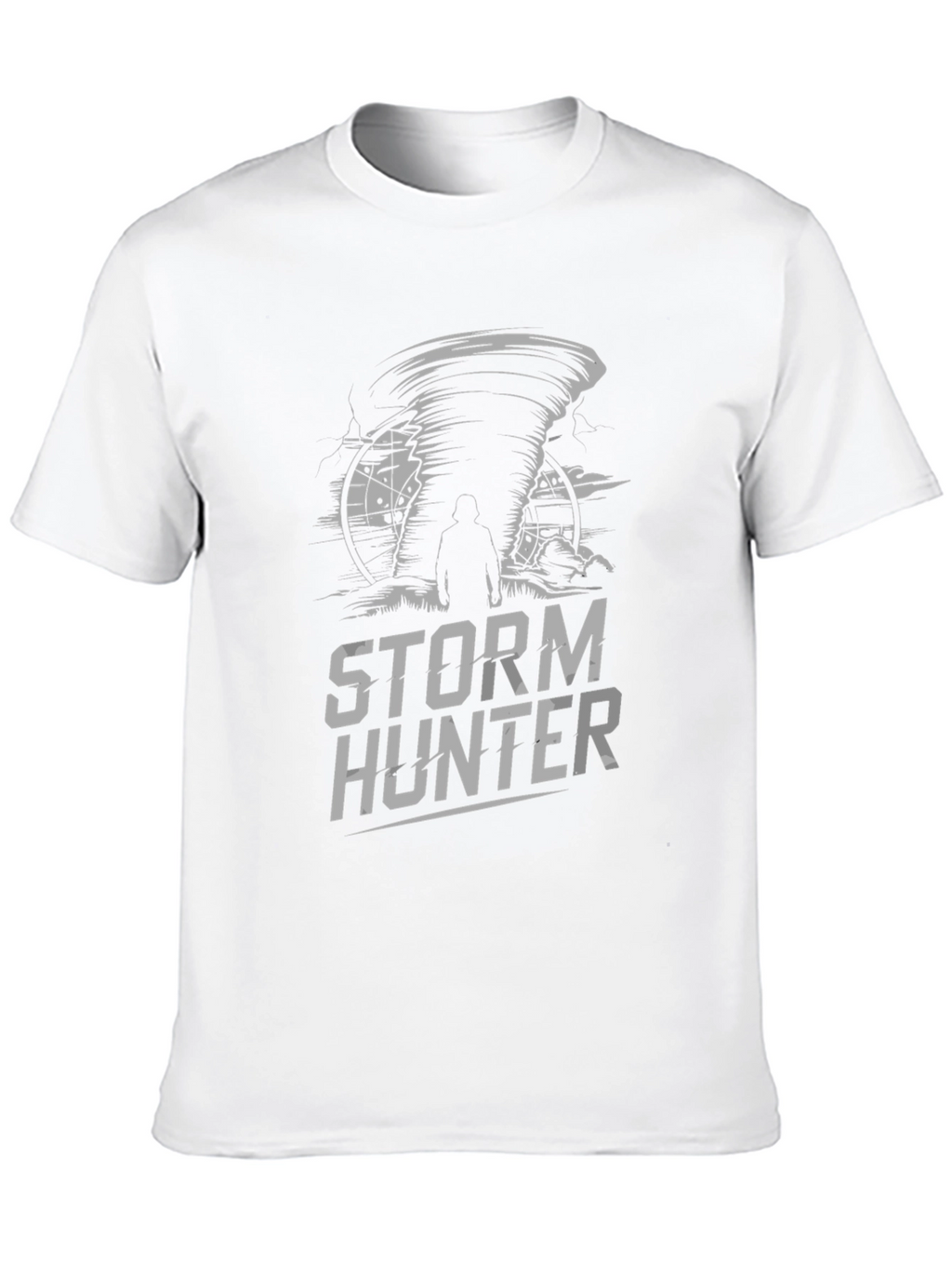 Storm Hunter Graphic T-Shirt - Black