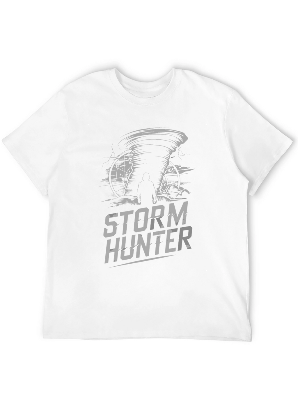 Storm Hunter Graphic T-Shirt - Black