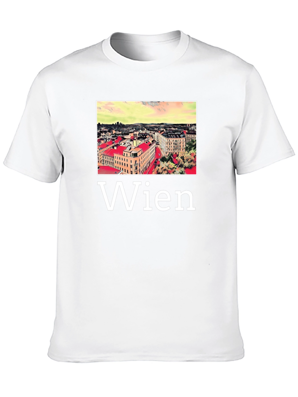Vienna Cityscape T-Shirt - Wien Austria Tee