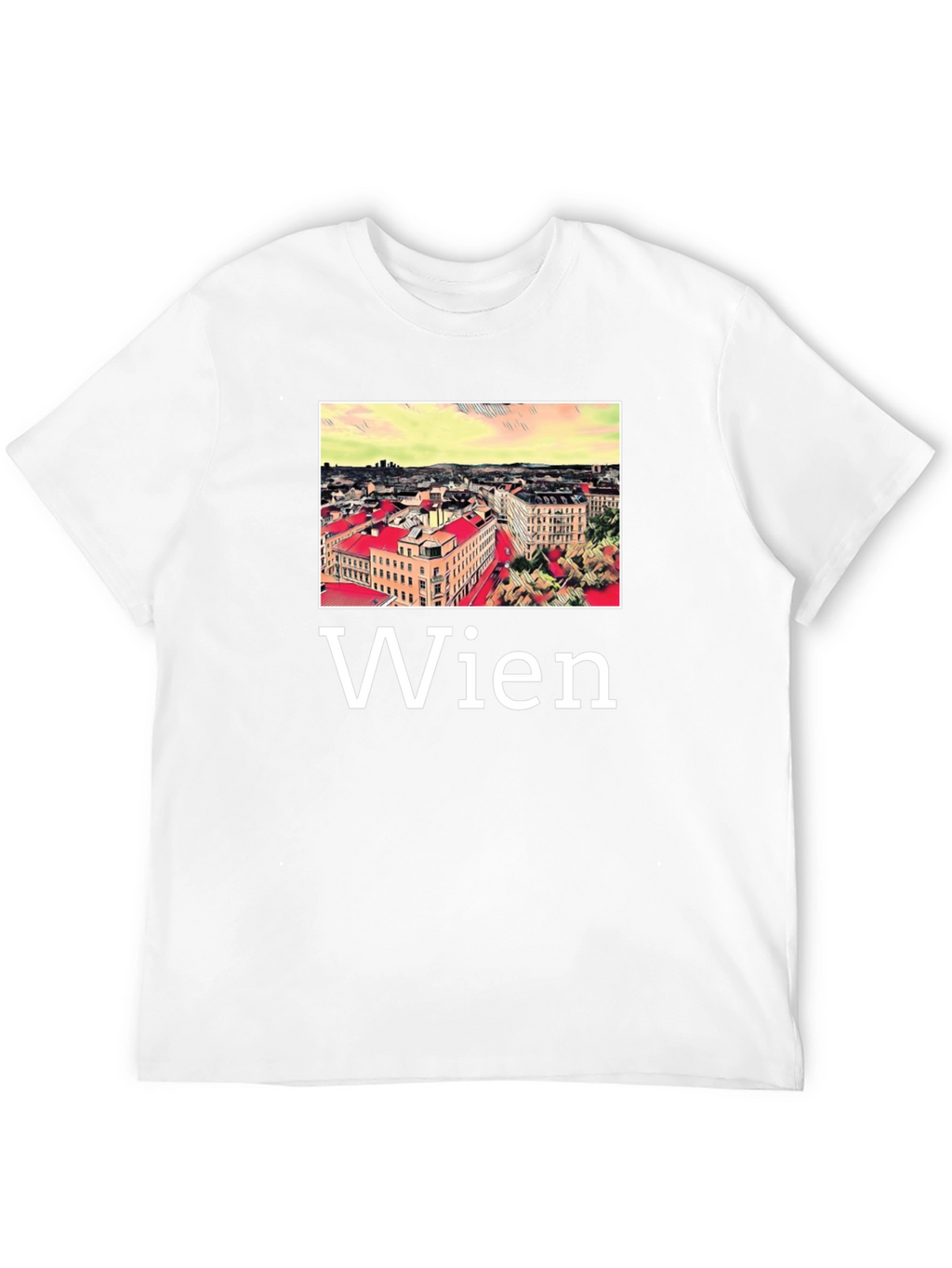 Vienna Cityscape T-Shirt - Wien Austria Tee
