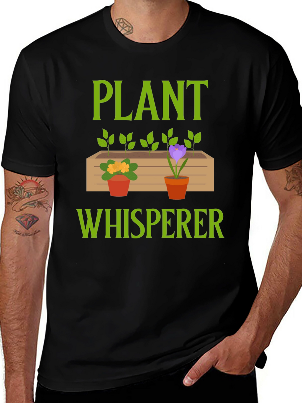 Plant Whisperer T-Shirt - Gardener Gift