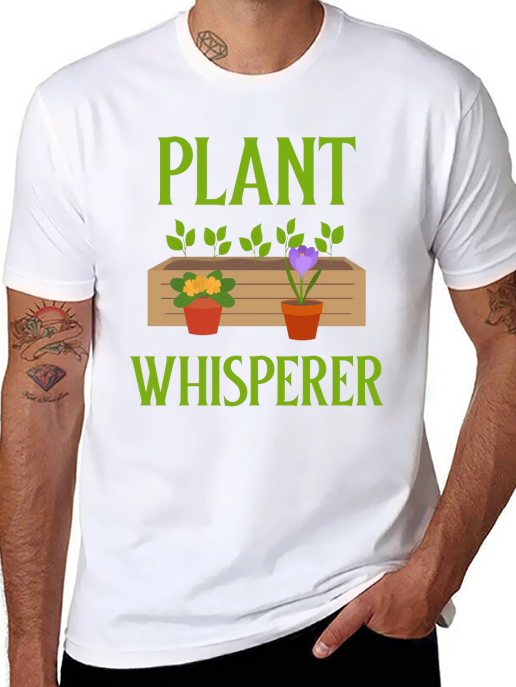 Plant Whisperer T-Shirt - Gardener Gift