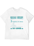 Massage Therapy T-Shirt: Body Mind & Spirit