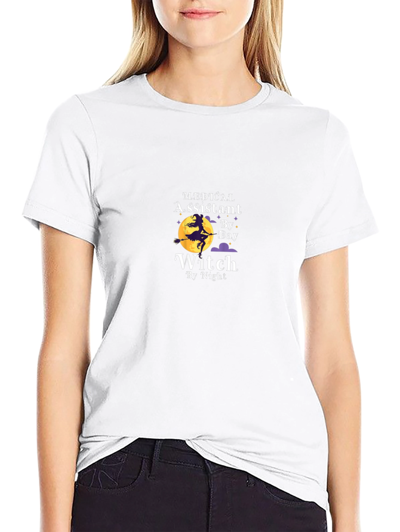 Medical Assistant Witch T-Shirt - Halloween Tee