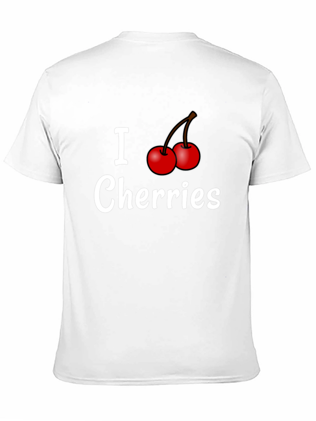 I Cherries Black T-Shirt