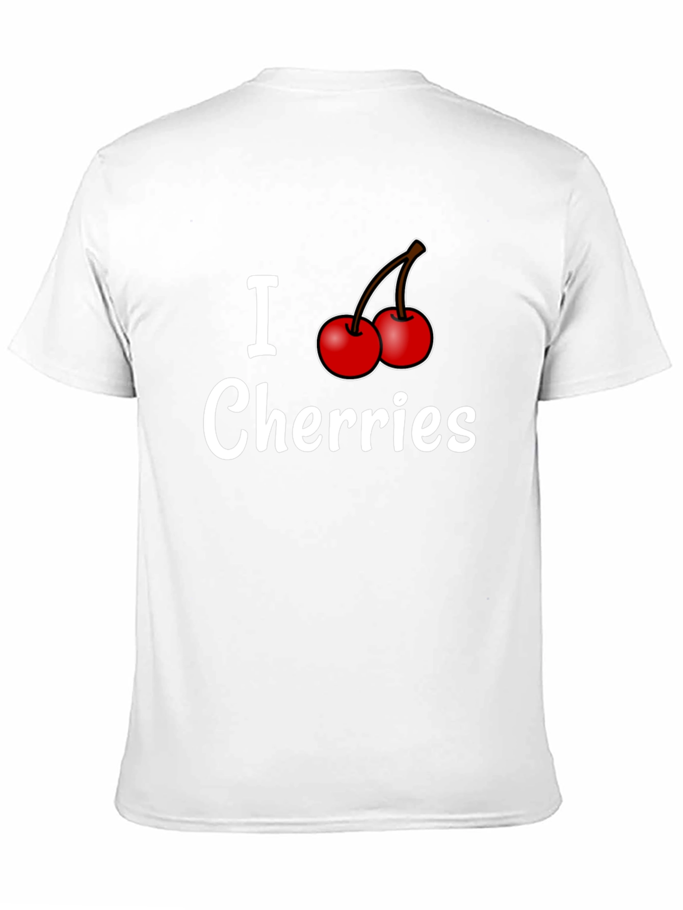 I Cherries Black T-Shirt