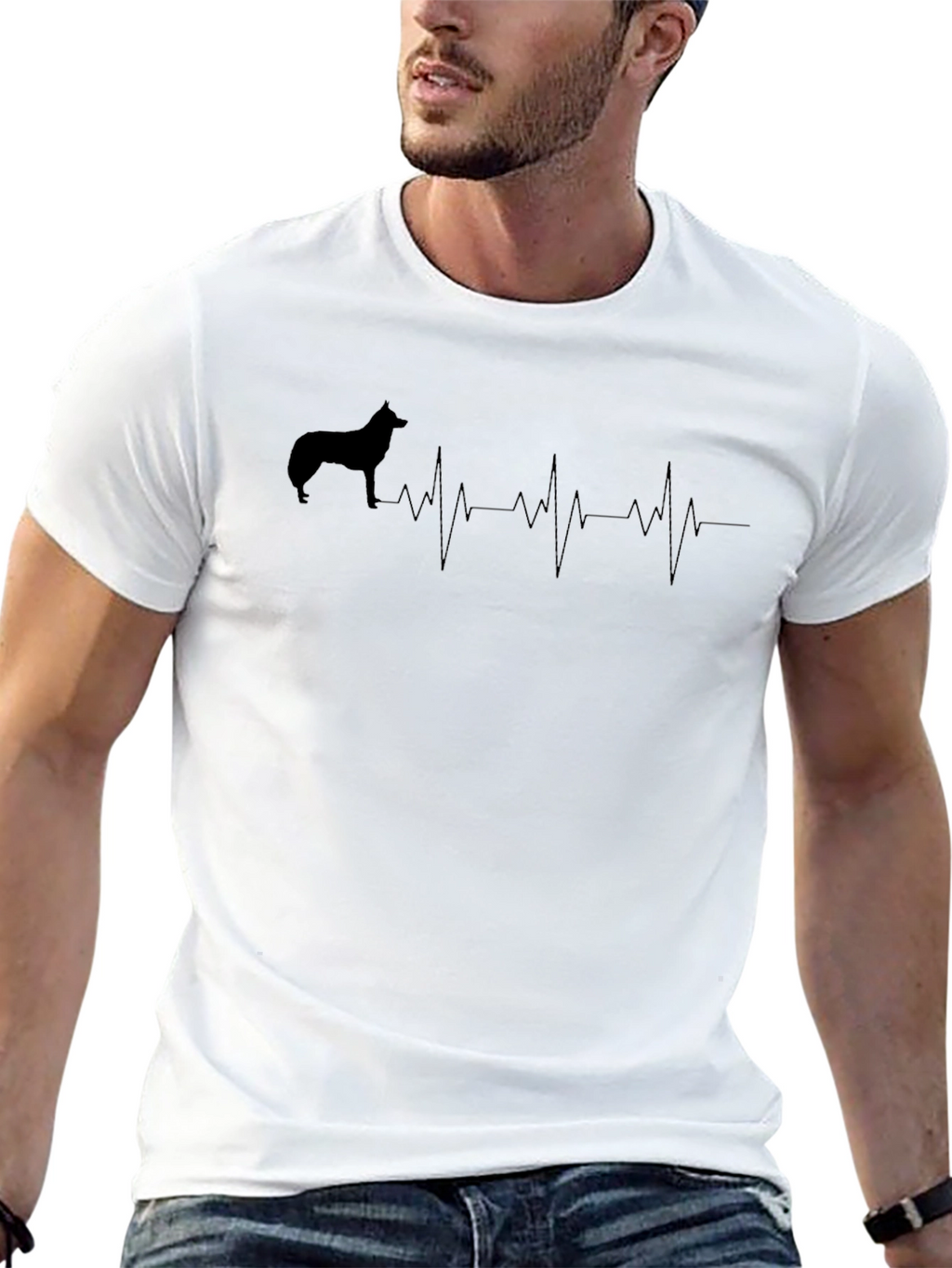 Dog Breed Heartbeat T-Shirt