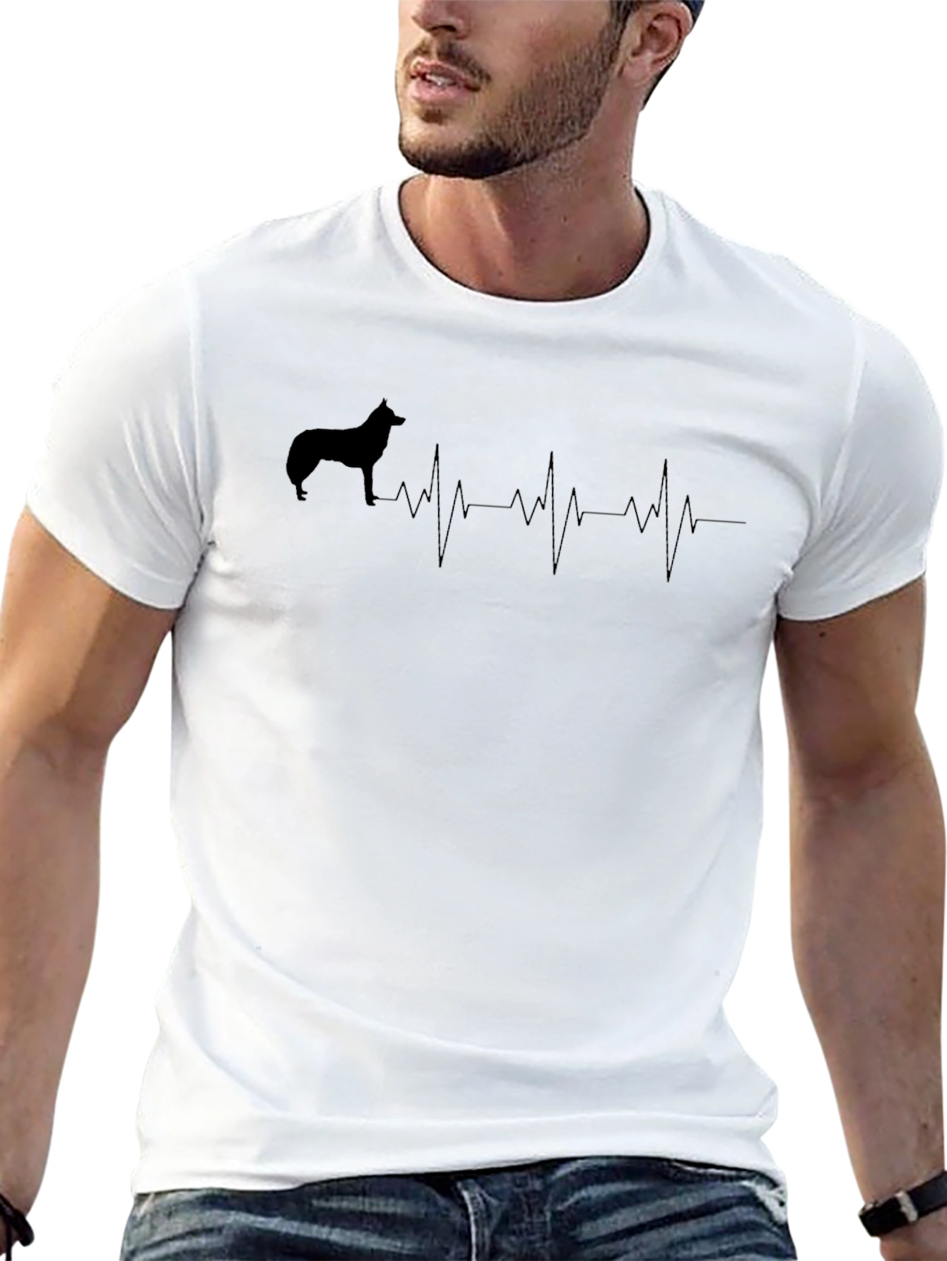 Dog Breed Heartbeat T-Shirt