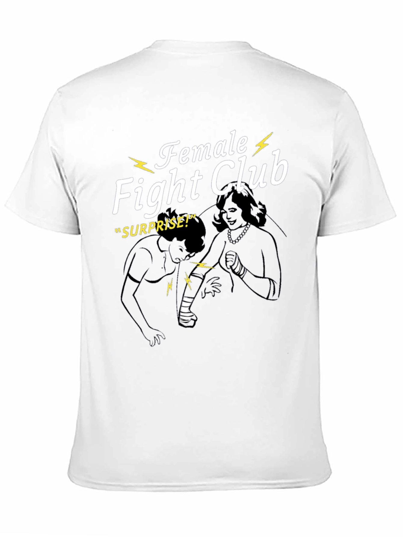 Female Fight Club Graphic T-Shirt