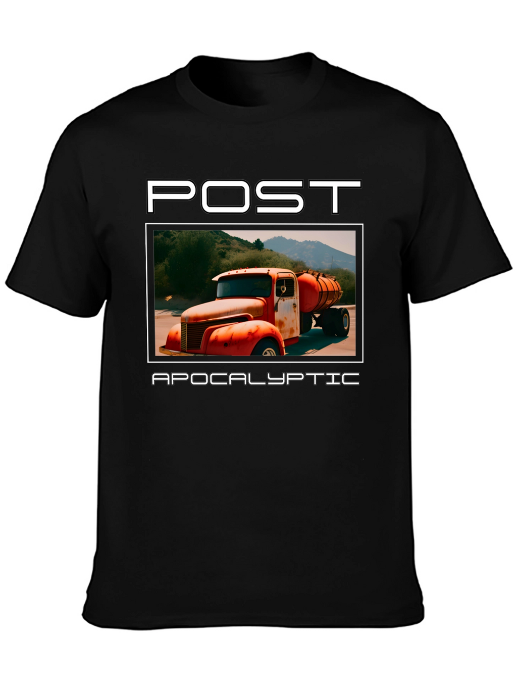 Post Apocalyptic Truck Graphic T-Shirt