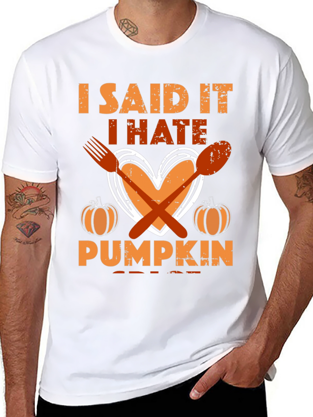 I Hate Pumpkin T-Shirt