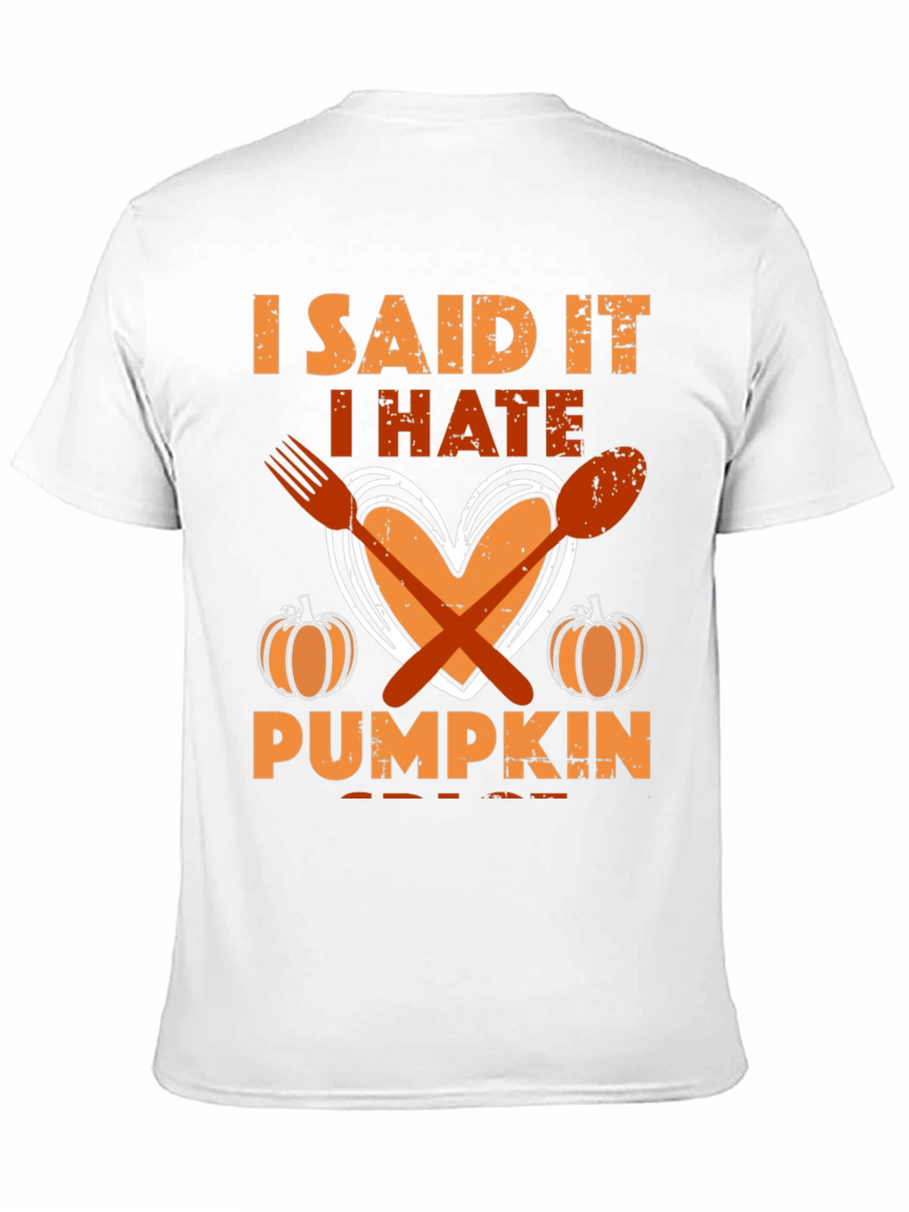 I Hate Pumpkin T-Shirt