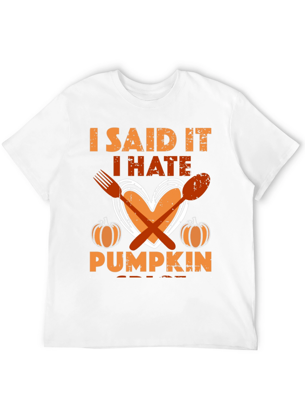 I Hate Pumpkin T-Shirt