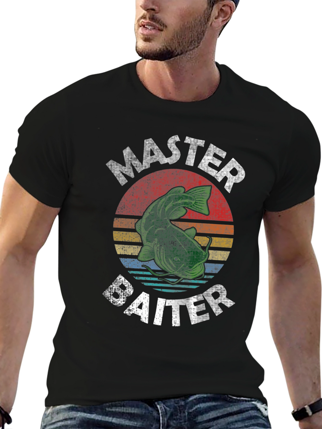 Master Baiter Fishing T-Shirt - Funny Angler Tee