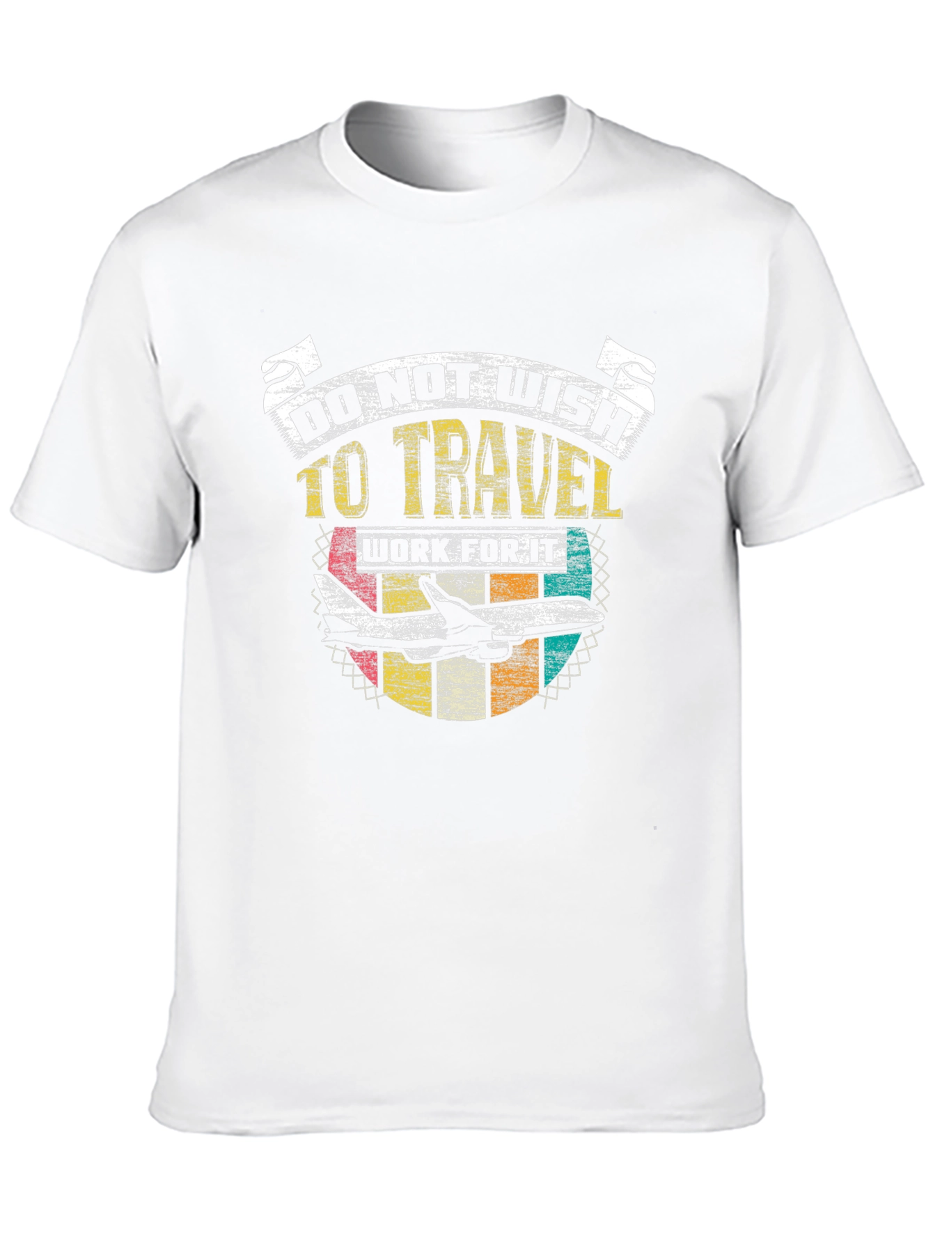 Do Not Wish to Travel Black Graphic T-Shirt
