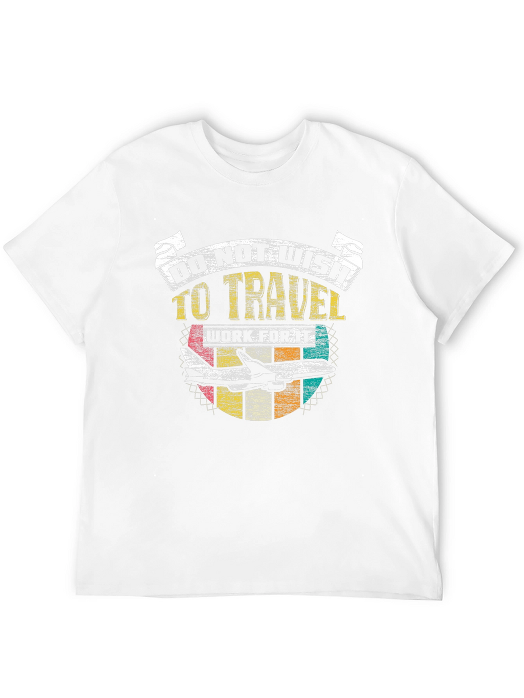 Do Not Wish to Travel Black Graphic T-Shirt