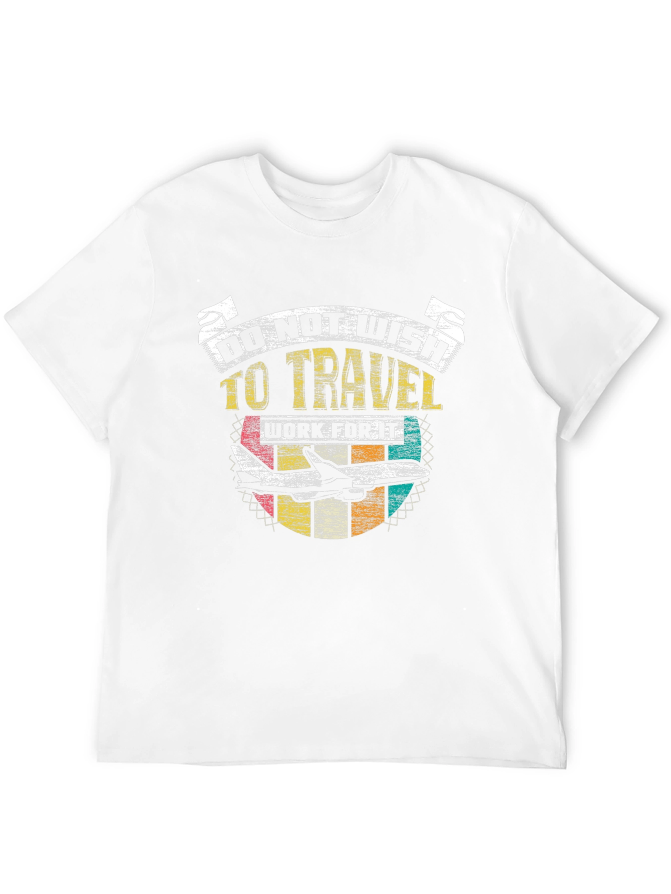 Do Not Wish to Travel Black Graphic T-Shirt