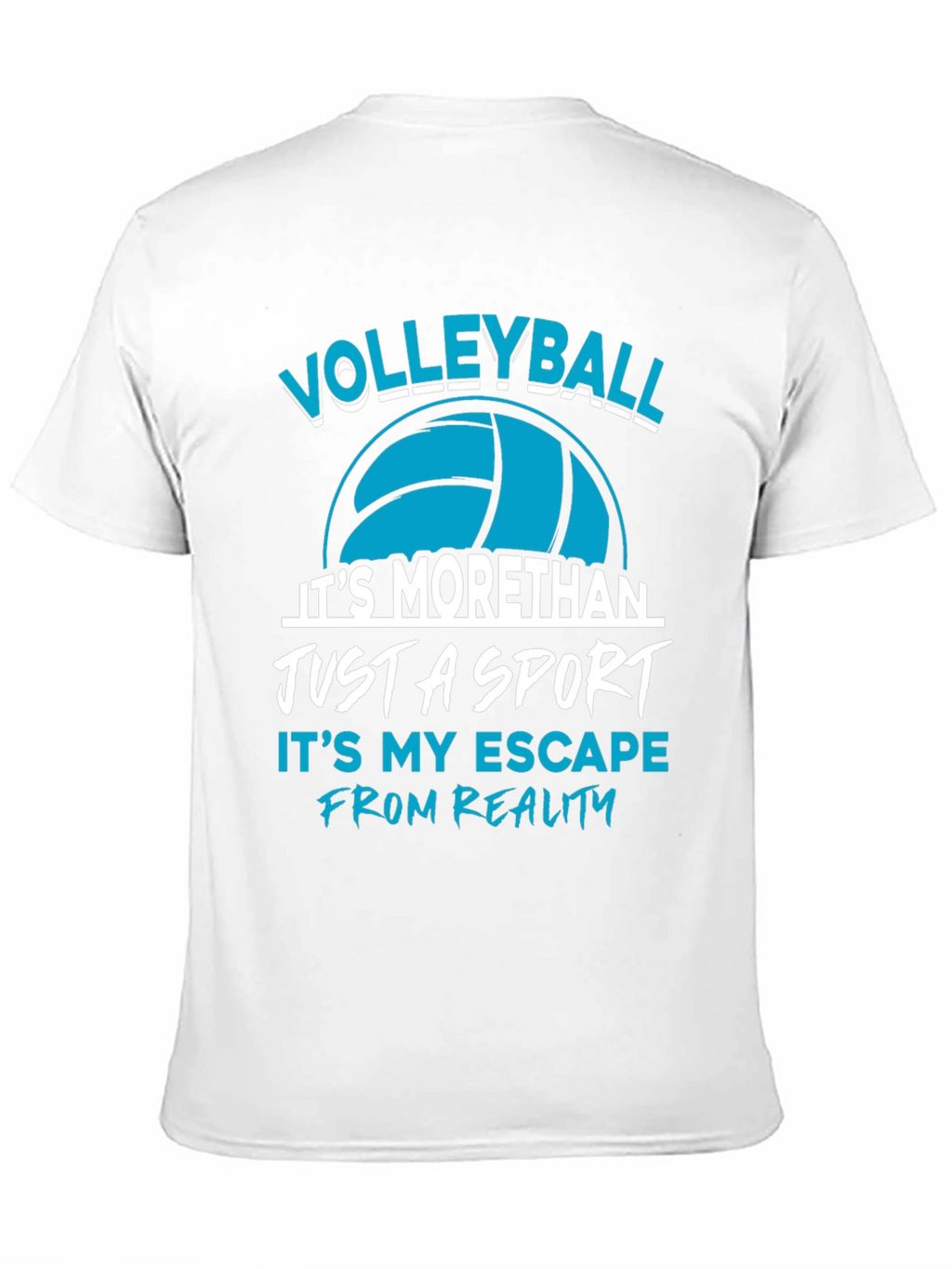 Volleyball Sport T-Shirt Escape from Reality