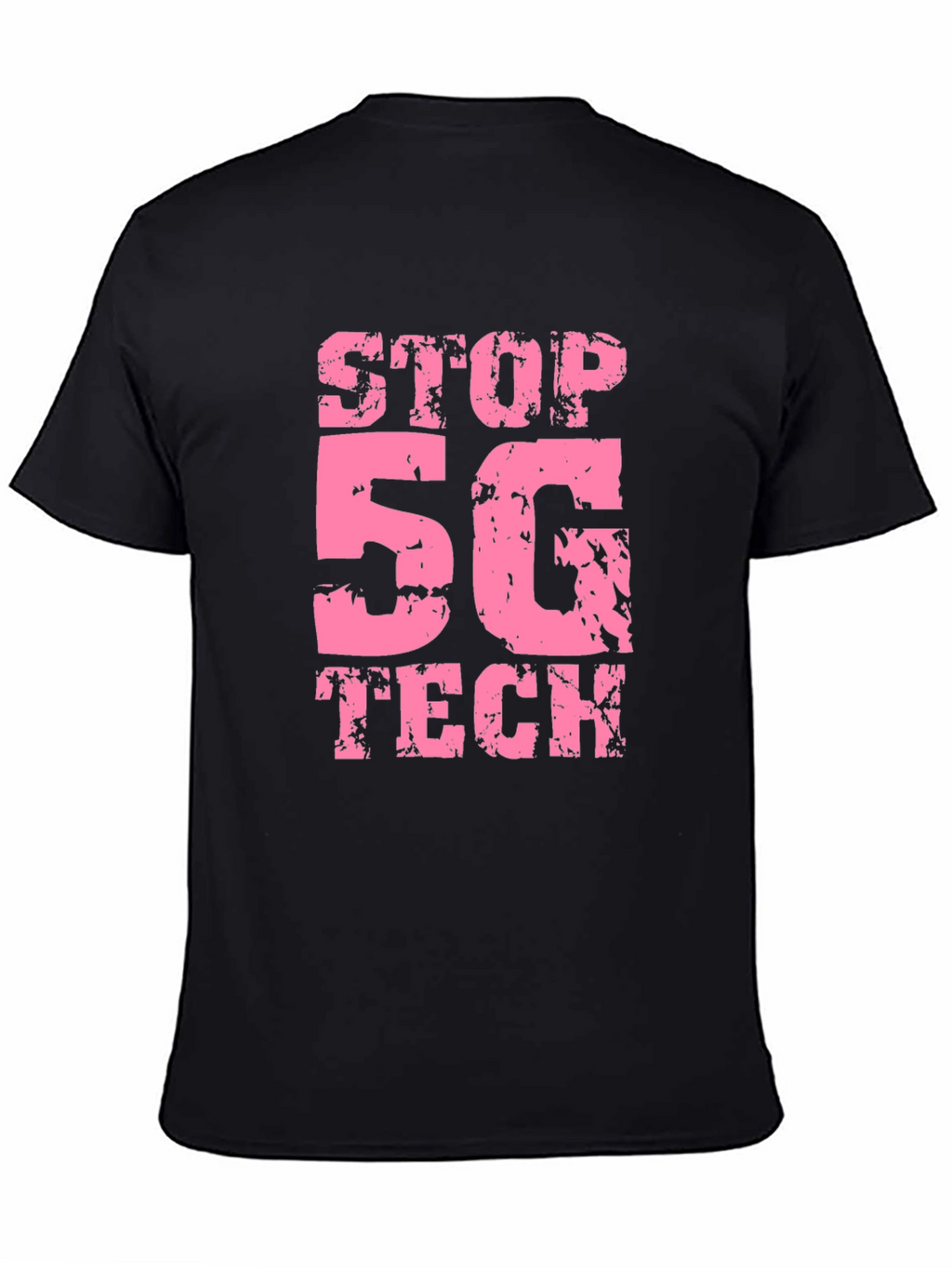 Stop 5G Tech Black T-Shirt