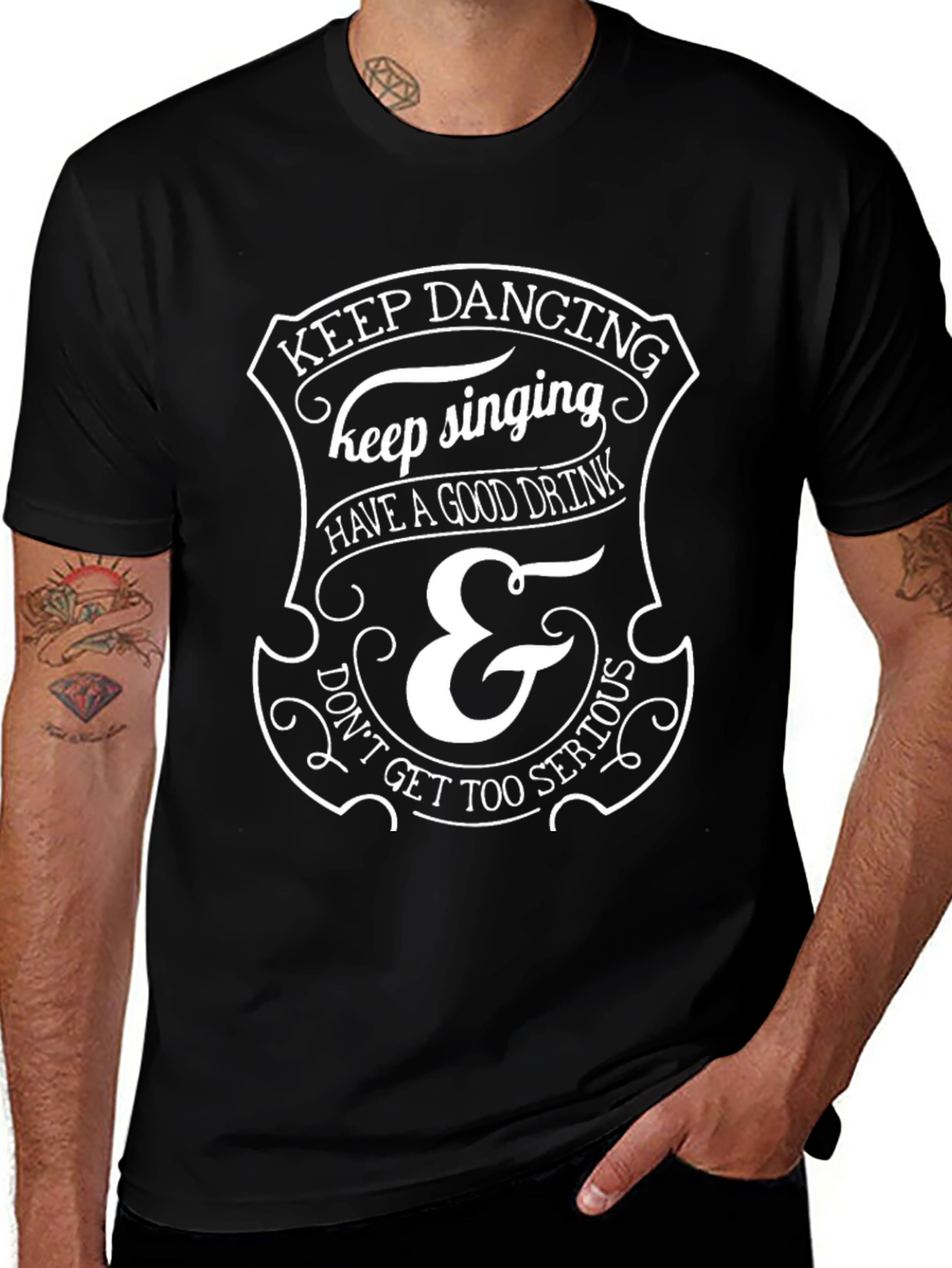 Keep Dancing Graphic Tee