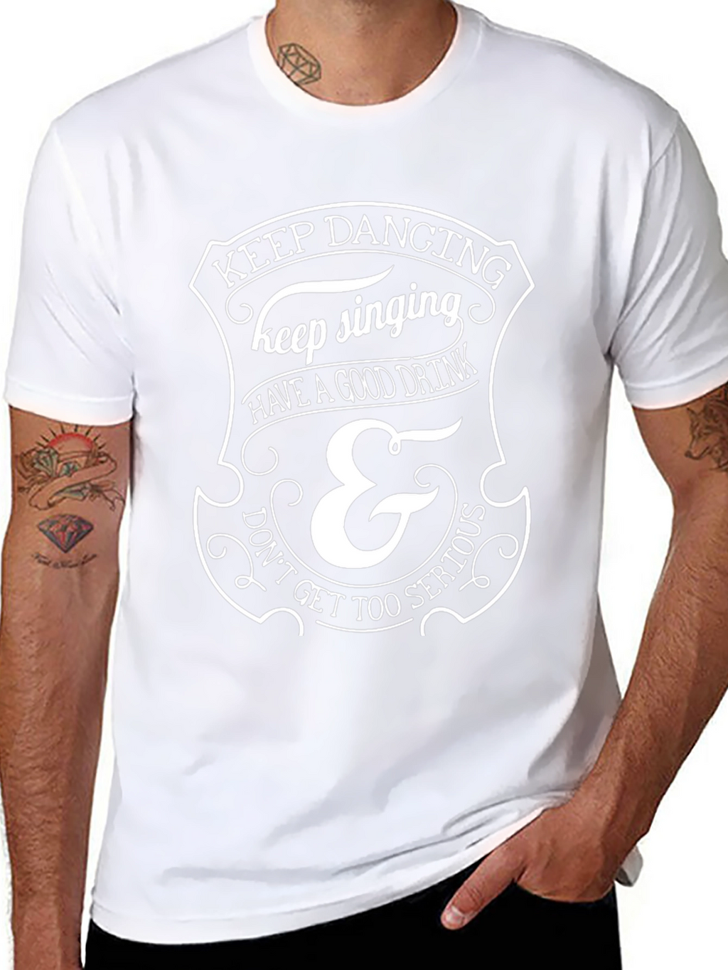 Keep Dancing Graphic Tee