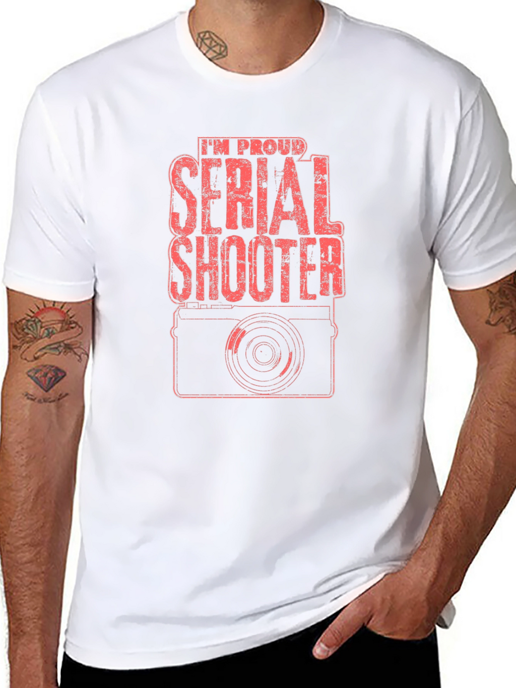 Serial Shooter Camera T-Shirt