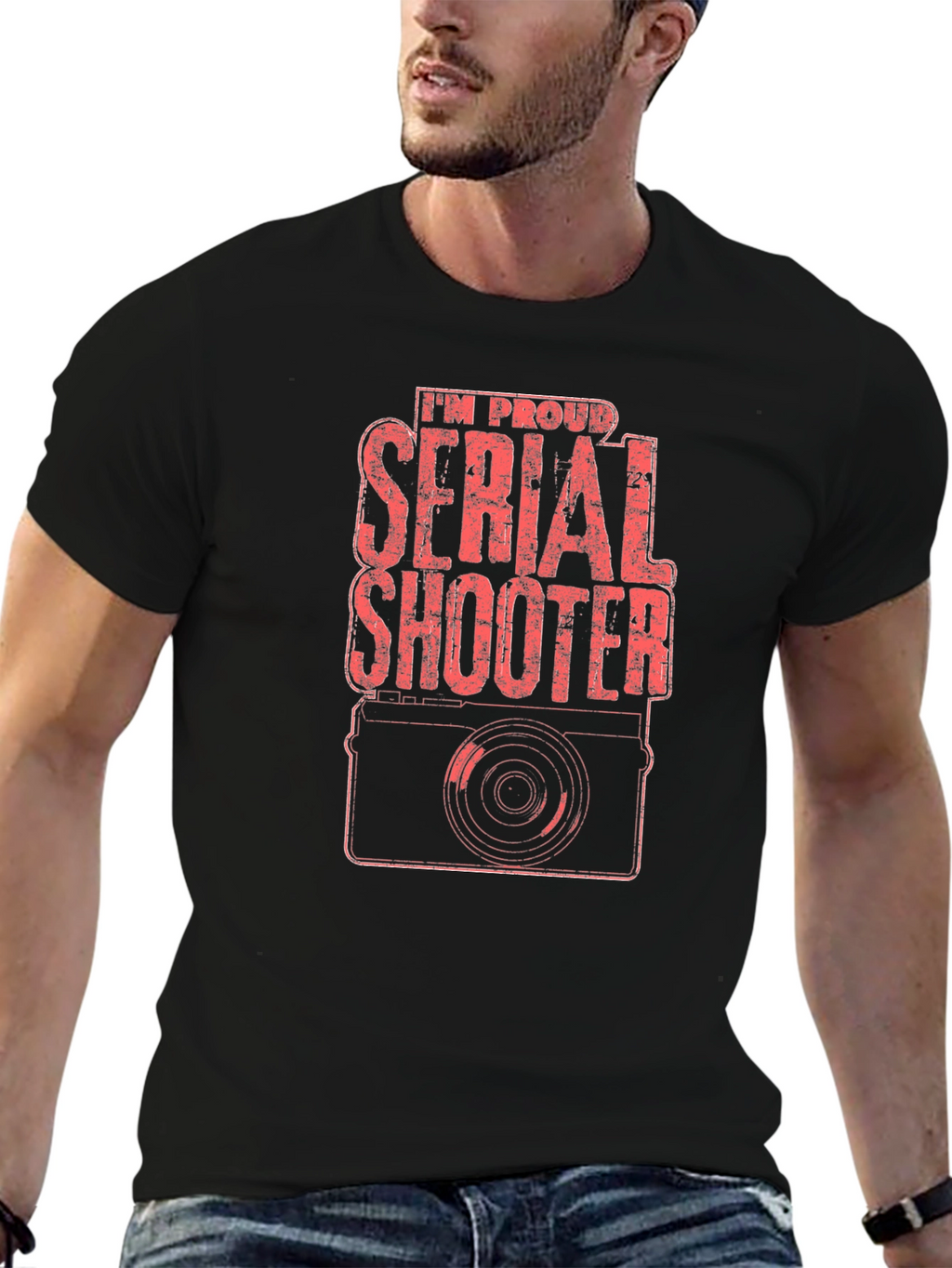 Serial Shooter Camera T-Shirt