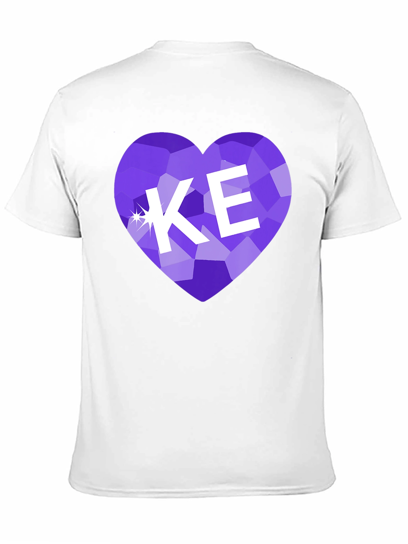 KE Heart Gemstone T-Shirt