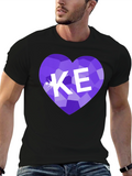 KE Heart Gemstone T-Shirt