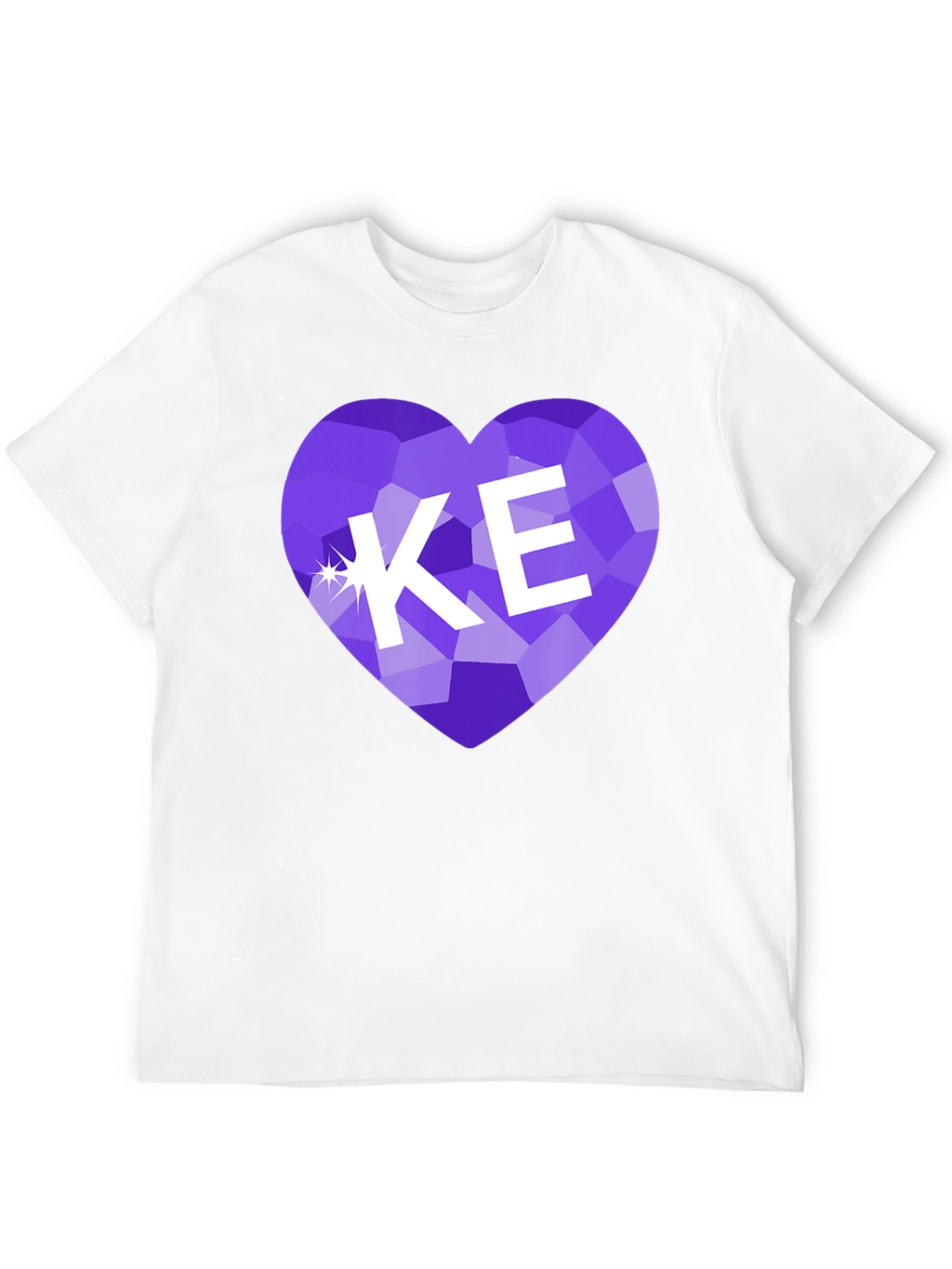 KE Heart Gemstone T-Shirt