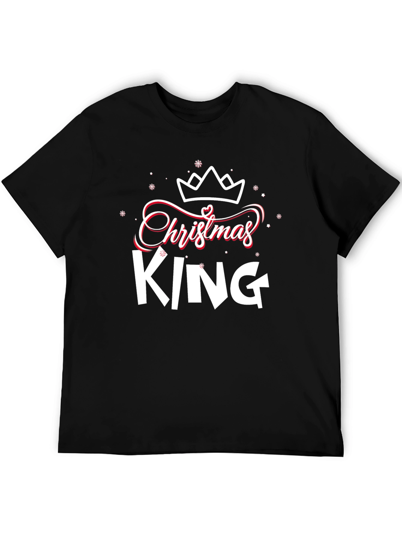 Christmas King T-Shirt - Festive Holiday Tee