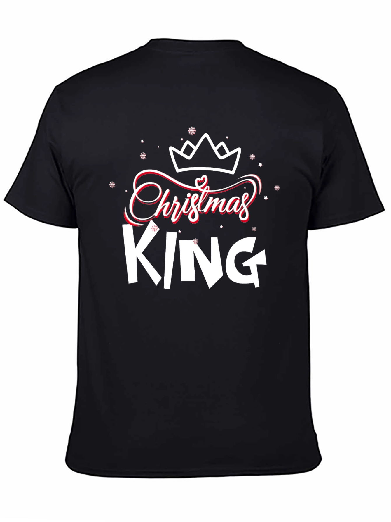 Christmas King T-Shirt - Festive Holiday Tee