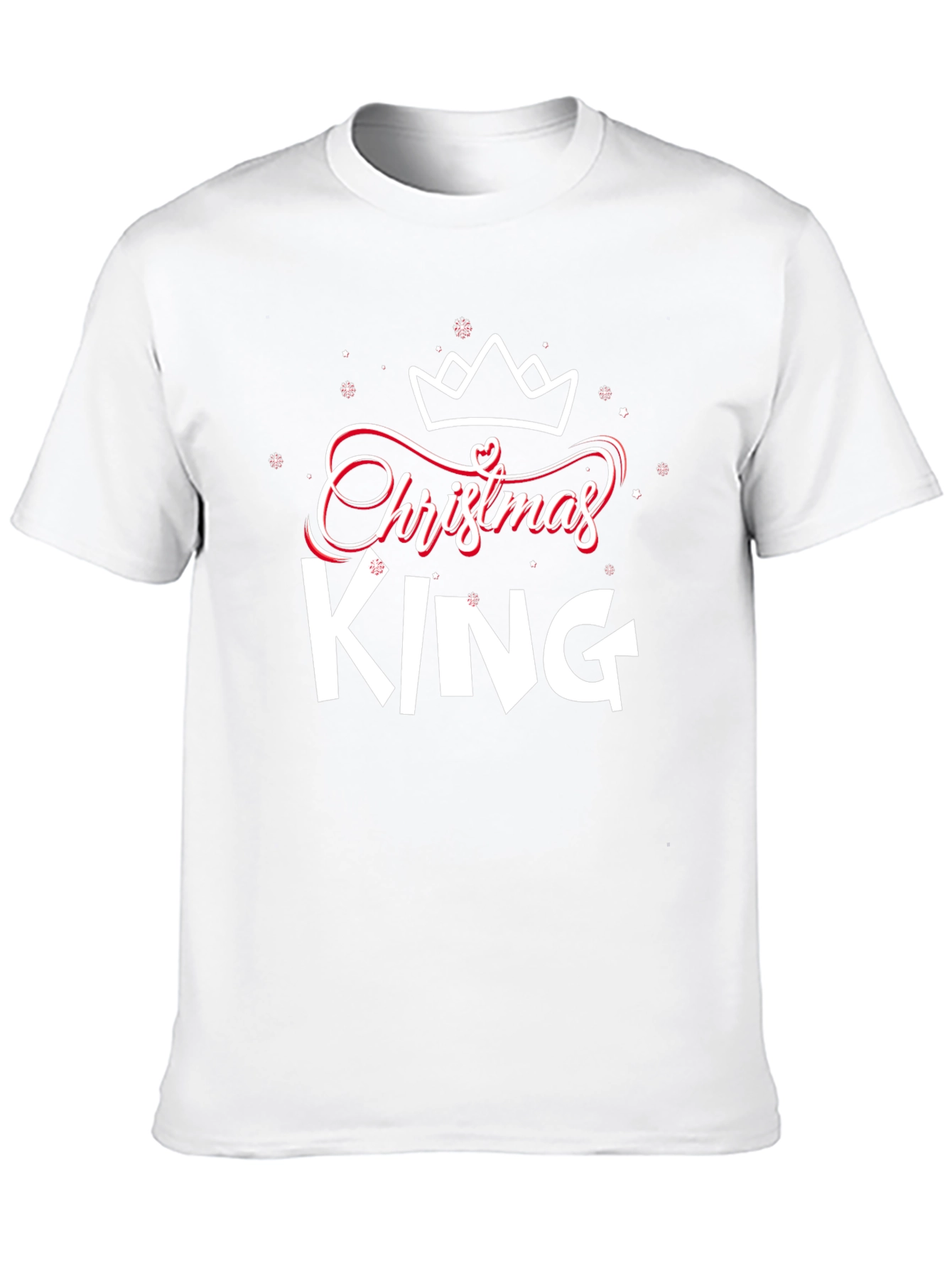 Christmas King T-Shirt - Festive Holiday Tee