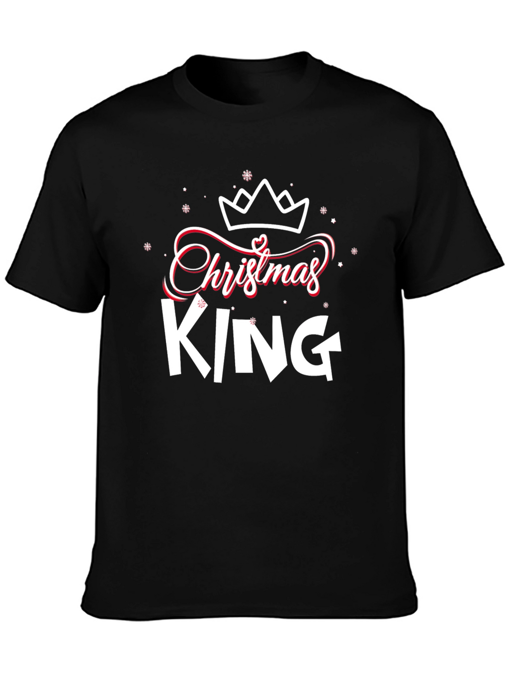 Christmas King T-Shirt - Festive Holiday Tee