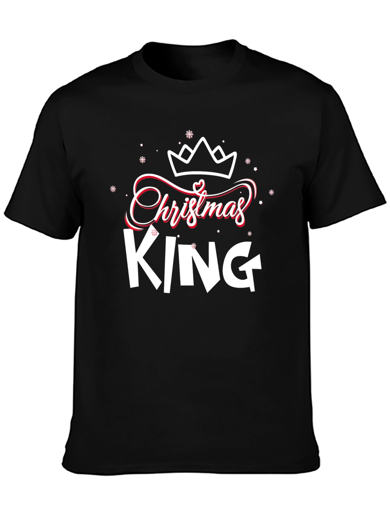 Christmas King T-Shirt - Festive Holiday Tee