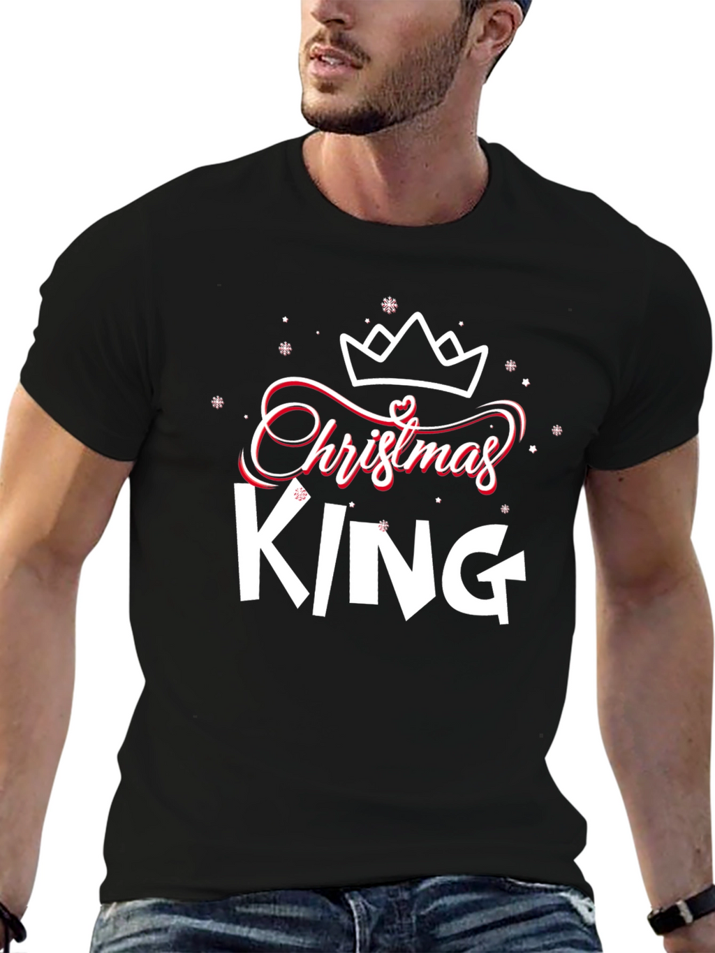 Christmas King T-Shirt - Festive Holiday Tee