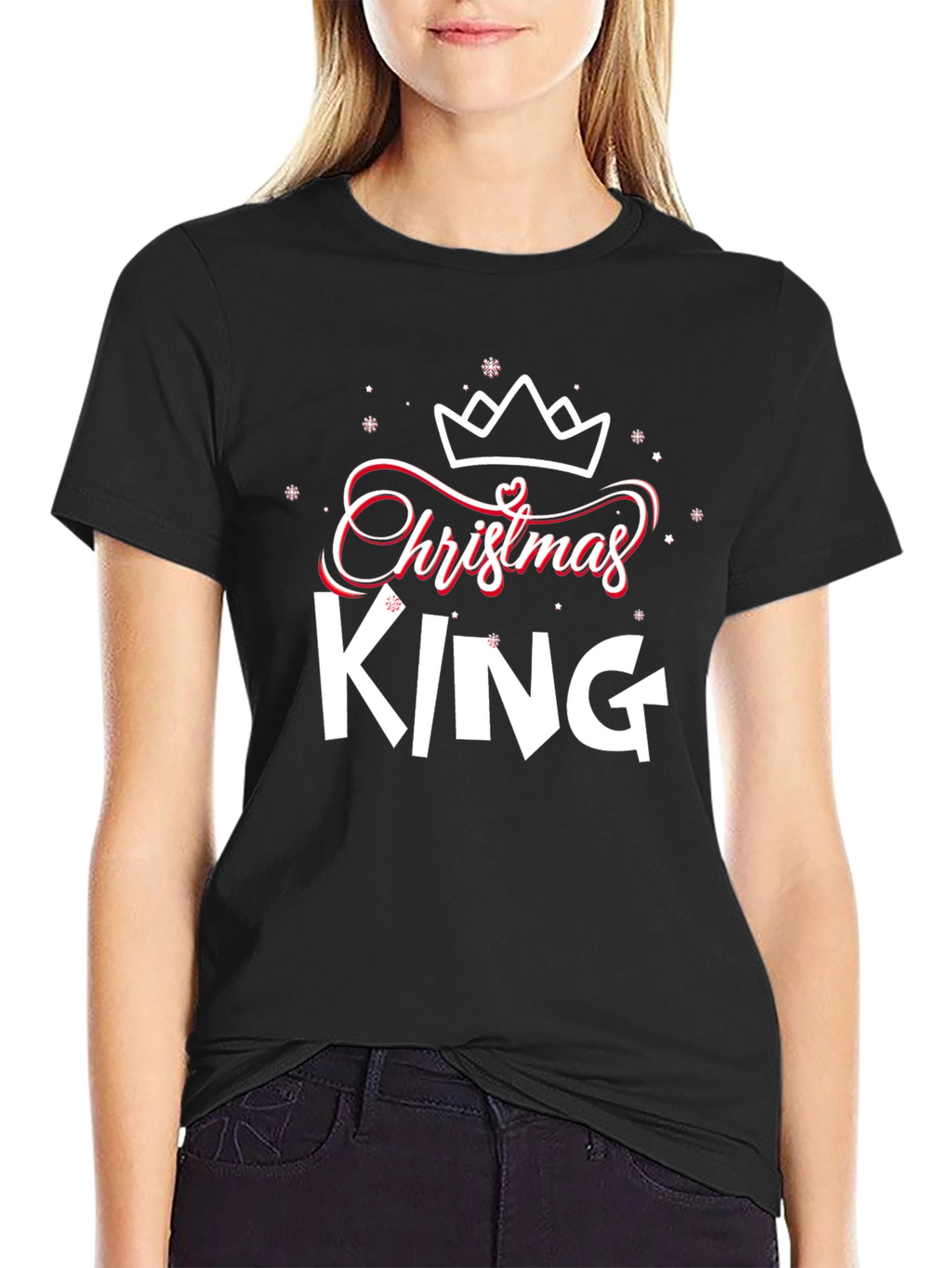 Christmas King T-Shirt - Festive Holiday Tee