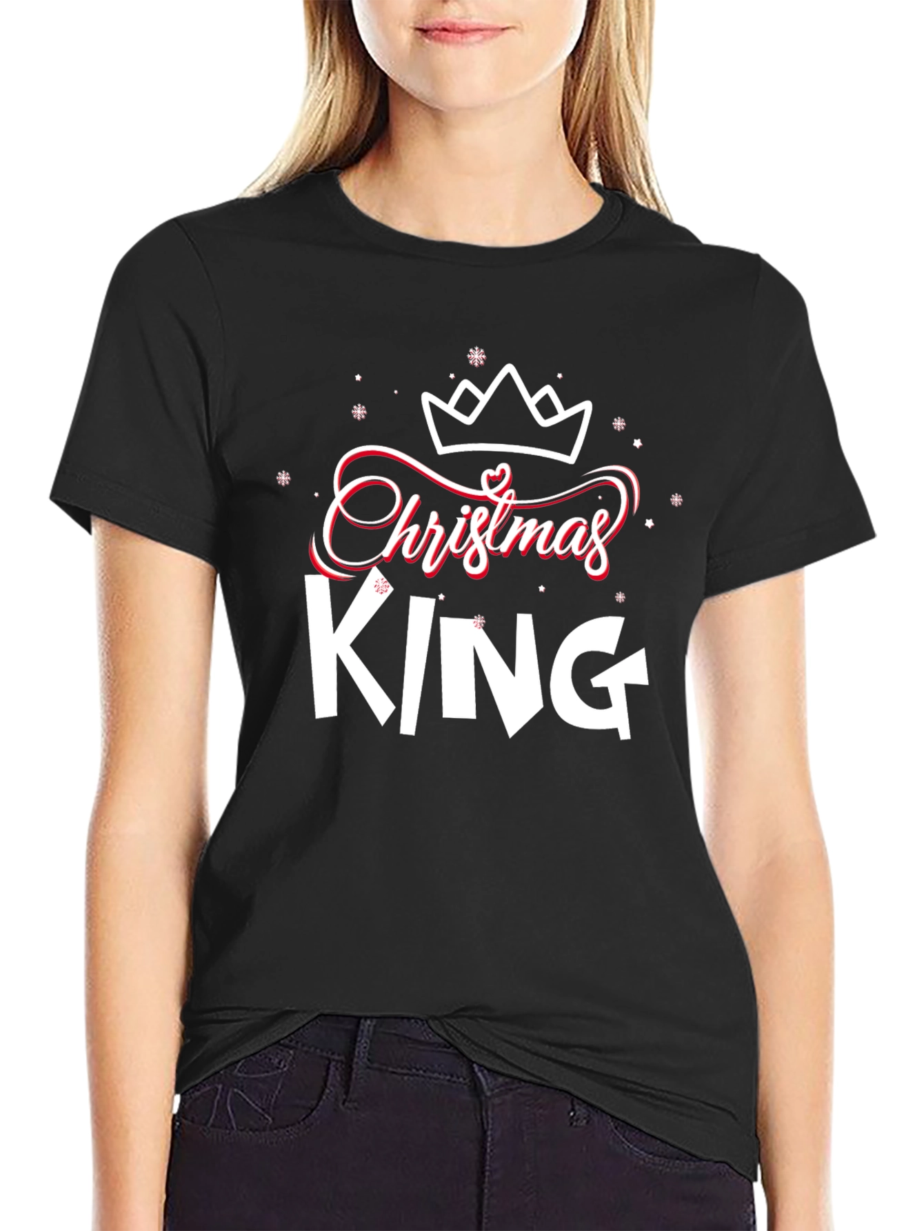 Christmas King T-Shirt - Festive Holiday Tee