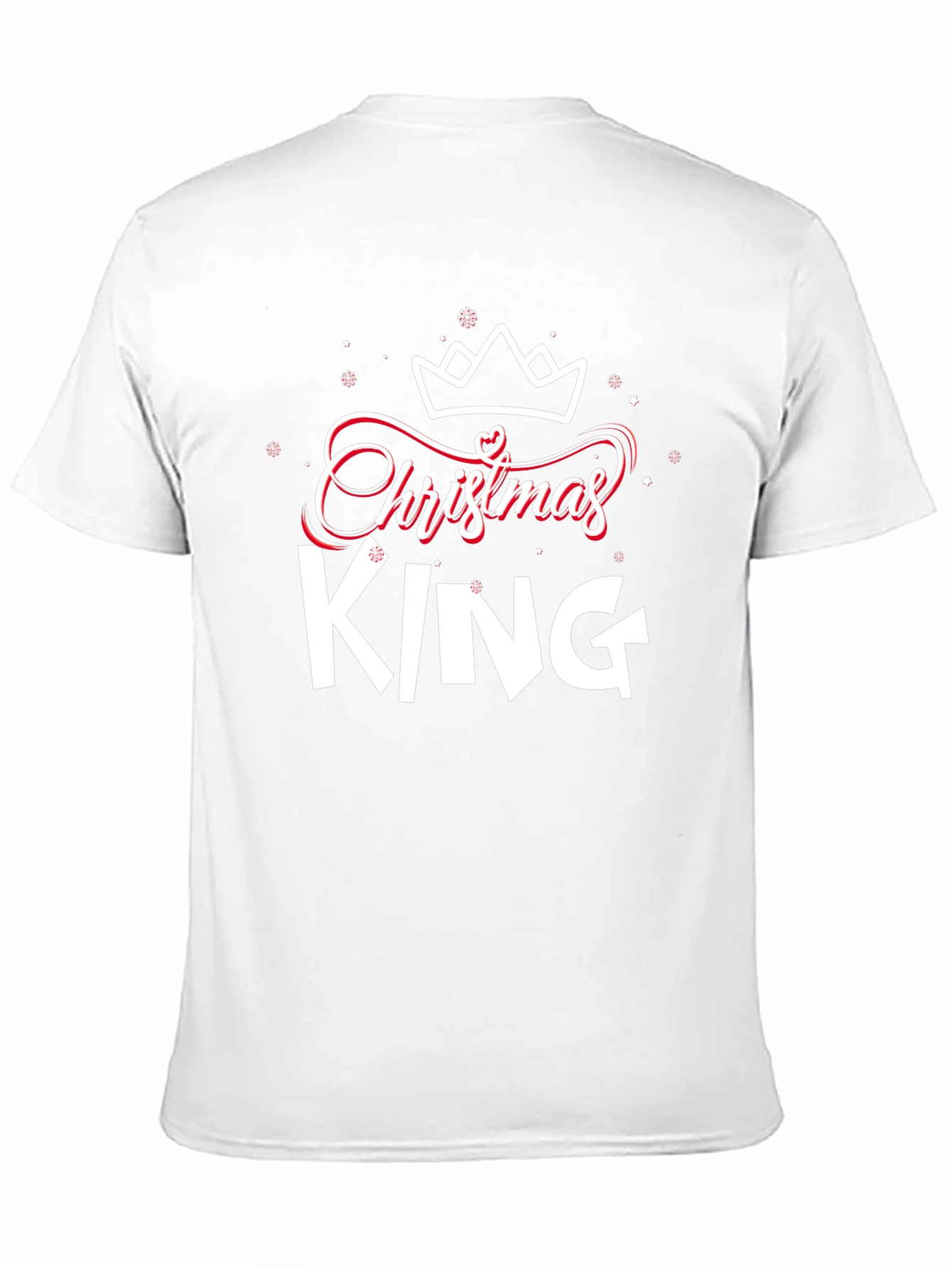 Christmas King T-Shirt - Festive Holiday Tee