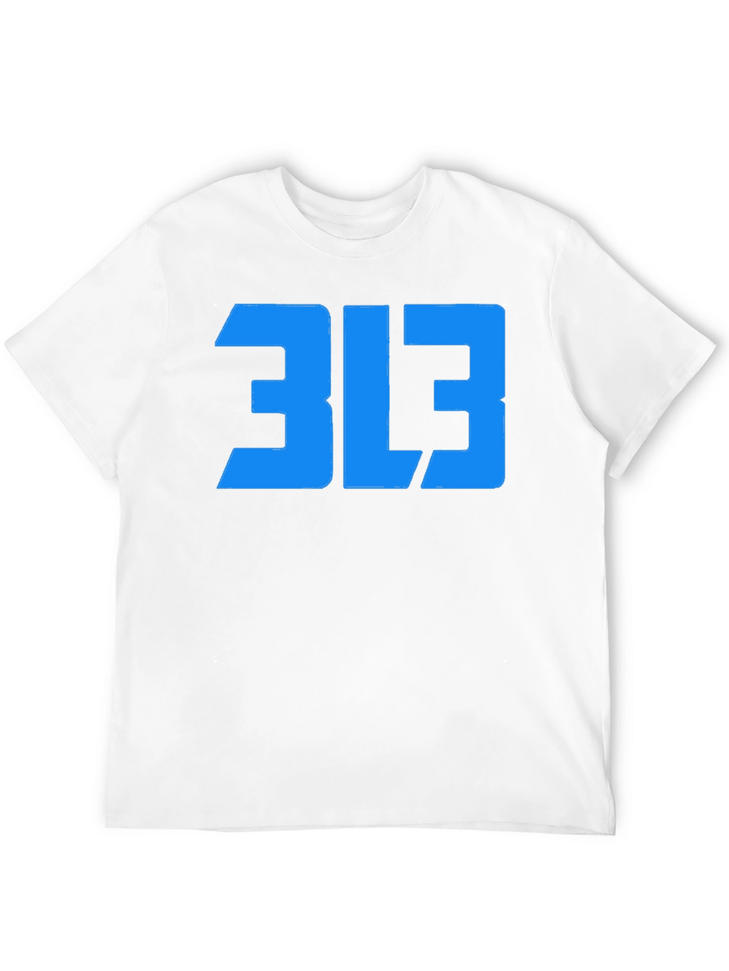 313 T-Shirt: Detroit Area Code Tee - Black