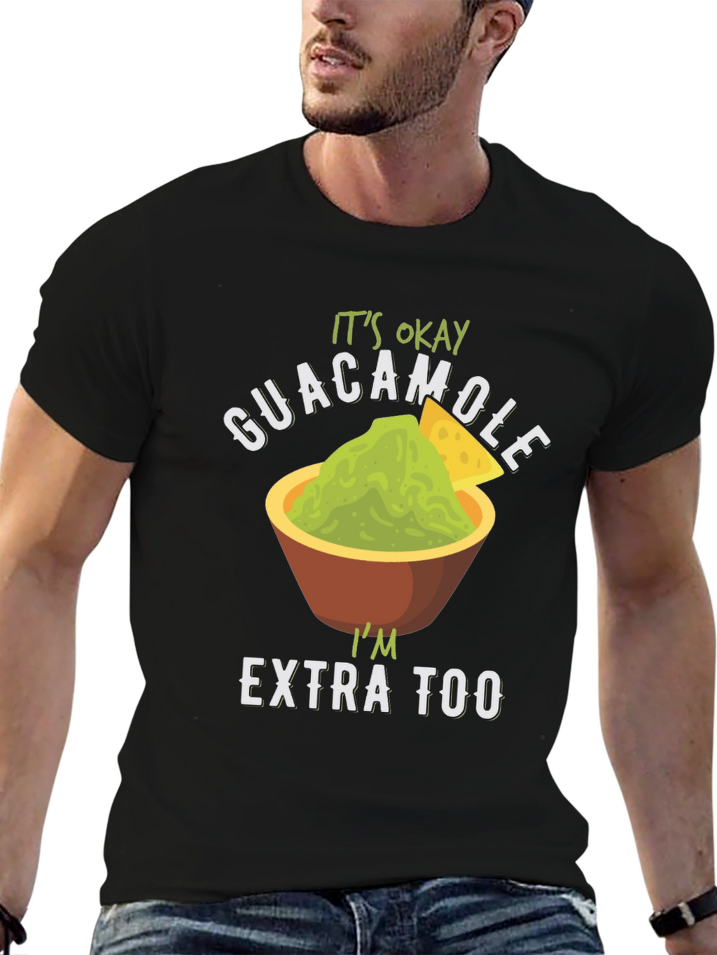 Guacamole Extra Too Graphic Tee