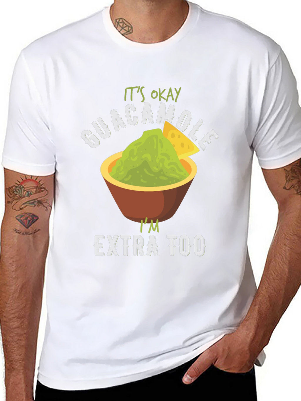 Guacamole Extra Too Graphic Tee