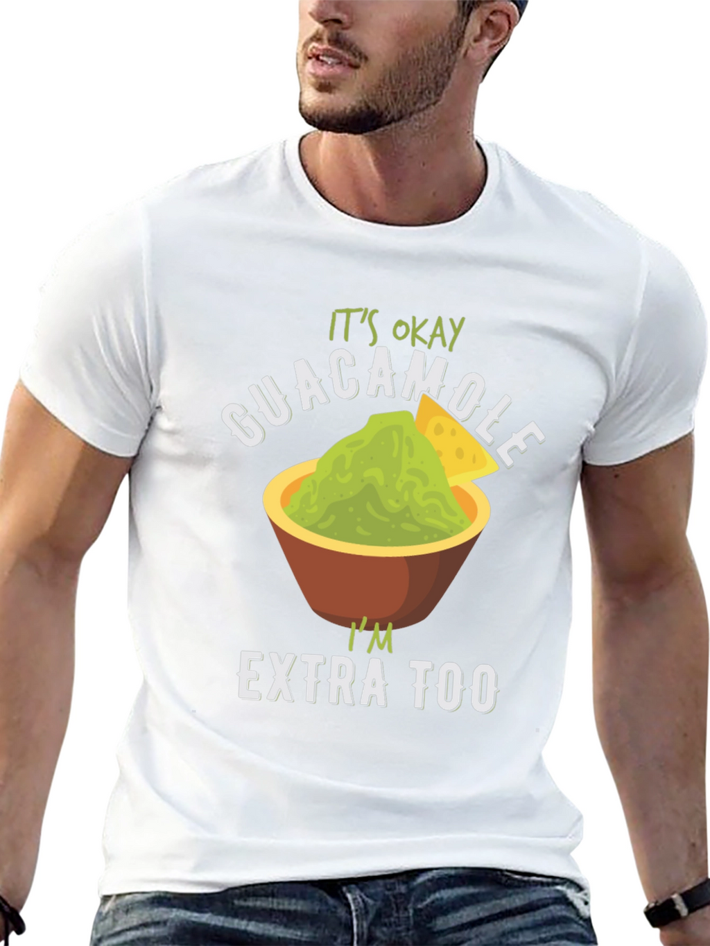 Guacamole Extra Too Graphic Tee