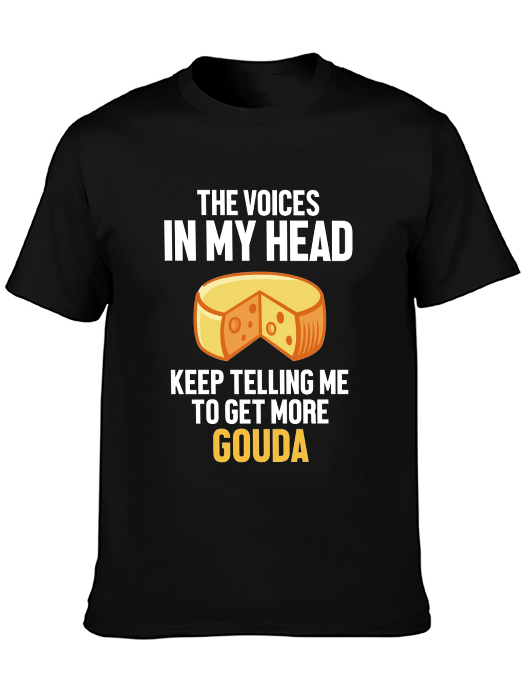 Gouda Cheese Lover Graphic T-Shirt