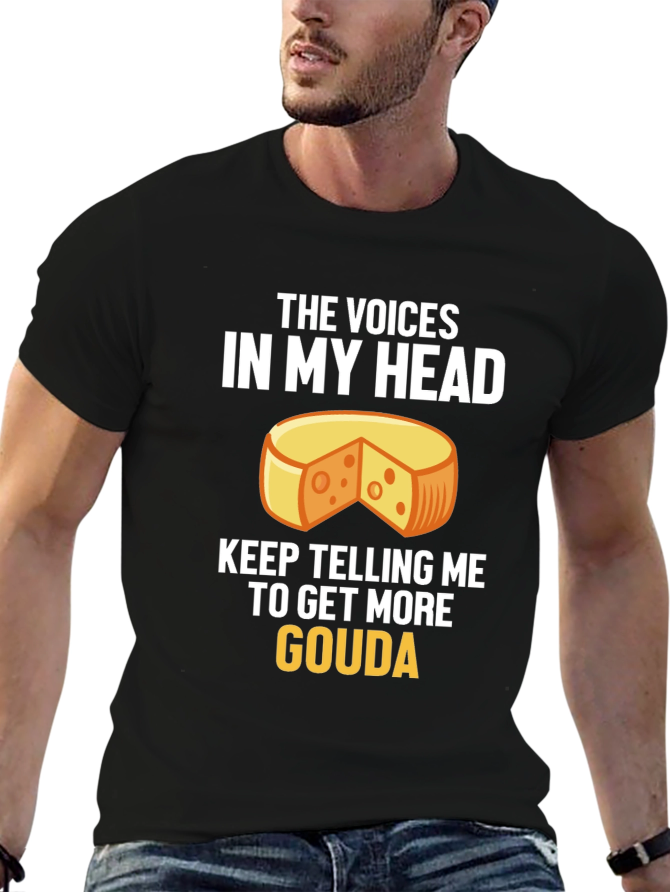 Gouda Cheese Lover Graphic T-Shirt