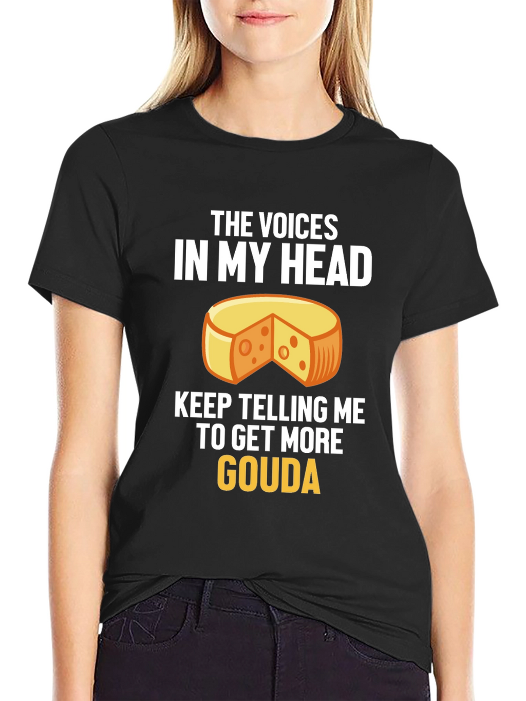Gouda Cheese Lover Graphic T-Shirt