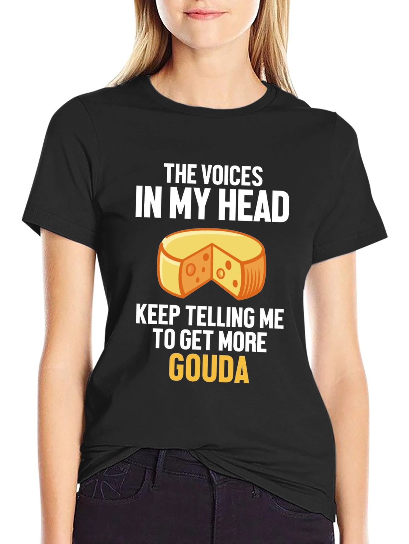 Gouda Cheese Lover Graphic T-Shirt